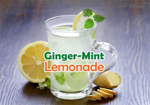 Ginger-Mint Lemonade